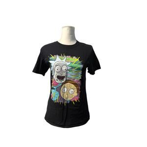 Rick and Morty mens Cartoon Network T-shirt Tee adult swim & TV sz small